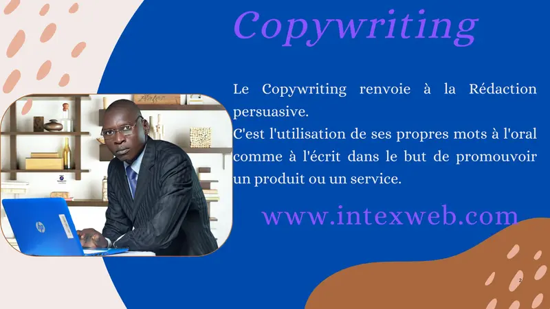 Copywriting image de Timothee Tchindibe copywriter Intexweb